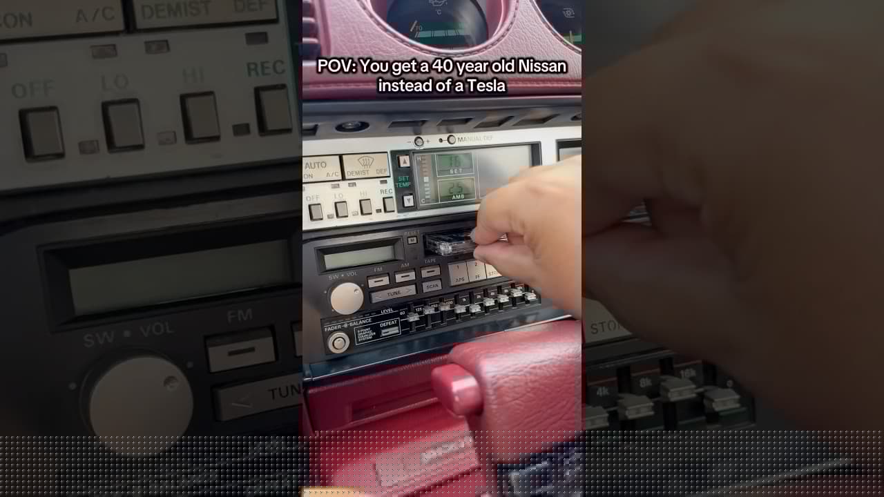 THIS MINT CONDITION 80s NISSAN IS WAY NICER THAN A TESLA!? #carcollection #nissan #rarecars #80s