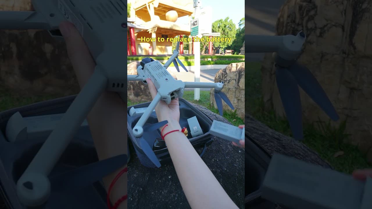 Get F11PRO 2 swap tips –70mins dual-batt flight! #drone #flying #aerial #photography #outdoors