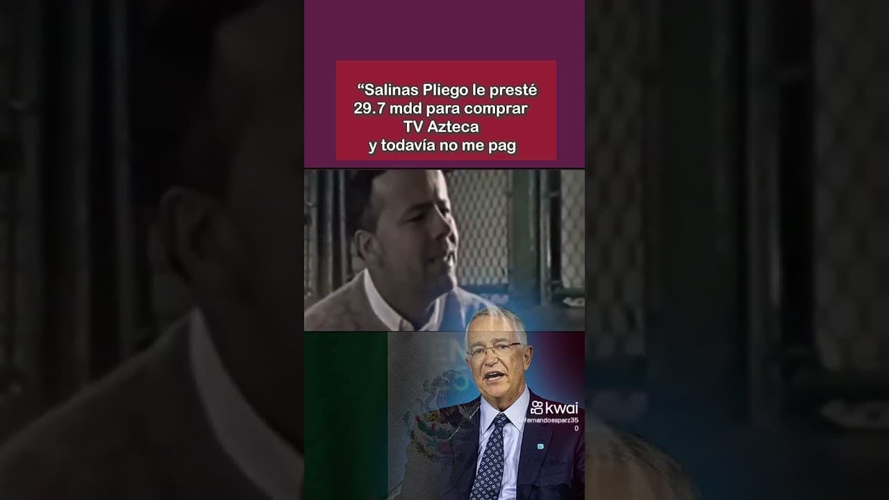 Le presté para TV Azteca. #viral #noticias