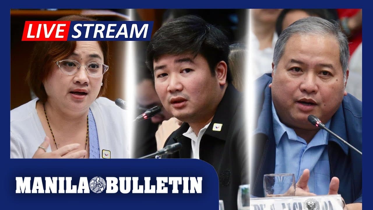 LIVE: Senate resumes probe on anomalous flood control projects | September 18