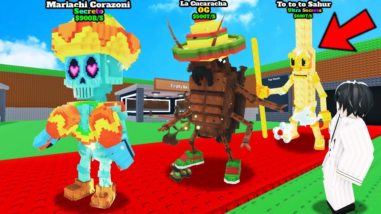 Conseguí NUEVOS BRAINROTS DIVINOS de la NUEVA ACTUALIZACIÓN en Steal a brainrot (roba un brainrot)