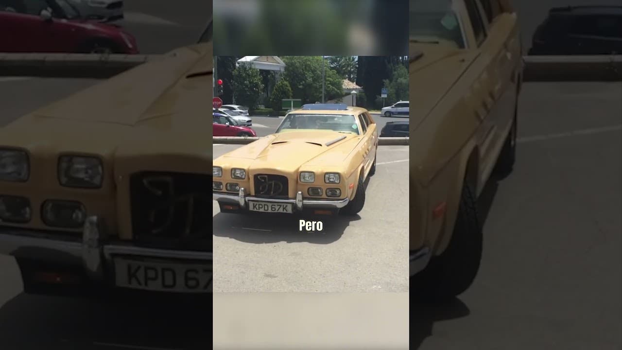 ¡Huyó por culpa del coche más potente del mundo!