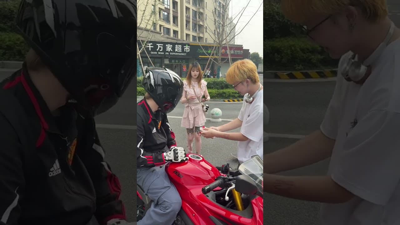 Hey pretty, do you want ride with me ?  #motorcycle #skateboard #love #moto #race  #skate