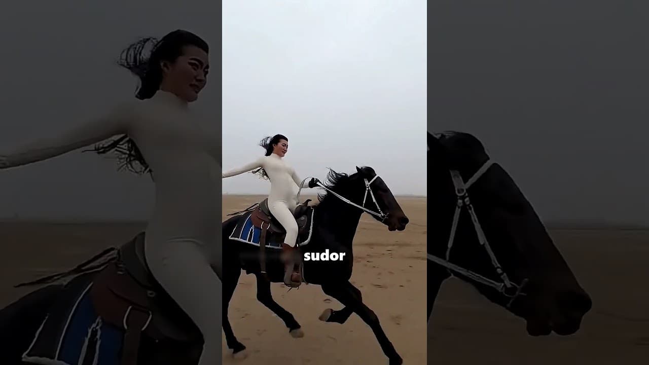 ¿Qué es esta espuma blanca que sale en los caballos? 😮