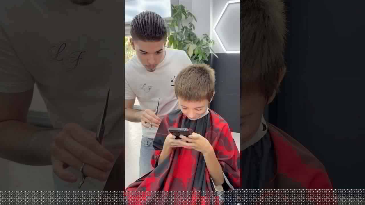 Tu barbero es asi??🤣🤣