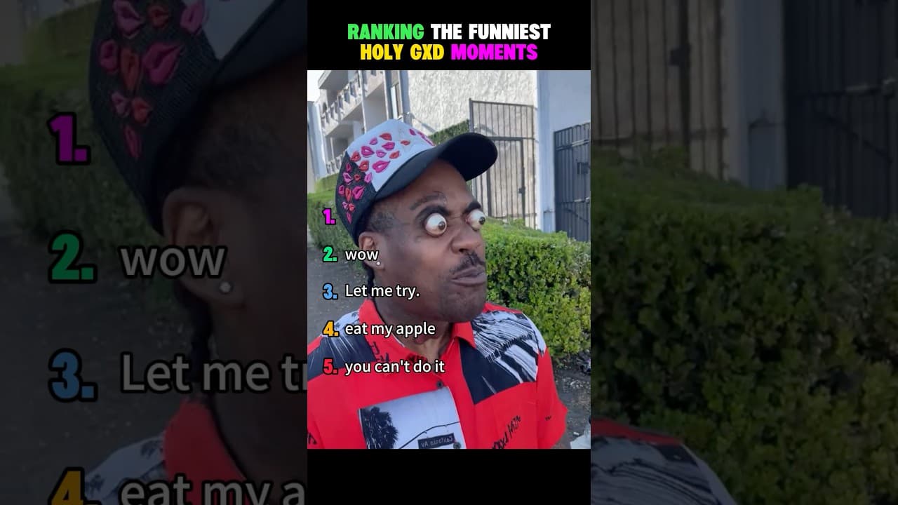 Ranking funniest holy gxd moments #funny #ranking #shorts
