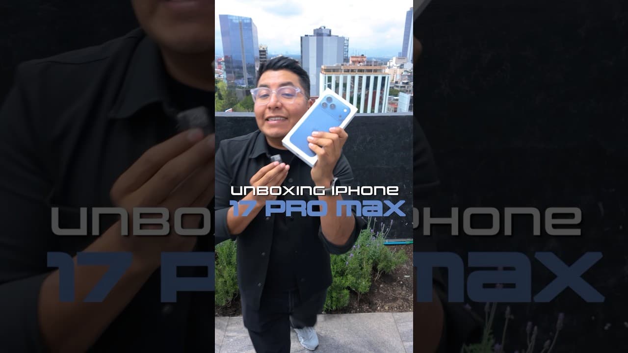 Unboxing del #iphone17promax 📱 @Apple  #CarlosVassan unboxing #iphone17 #iphone