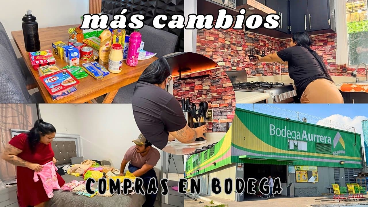 Pero que cambio en la cocina 😱 acomodando la ropa de mi bebé ❤️ despensa del bodega ✅