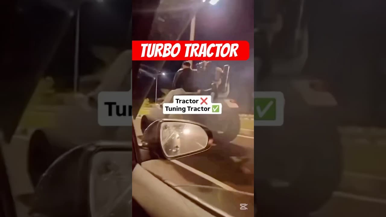 INSANLY FAST TURBO BIG BLOCK TRACTOR 🚜 !!