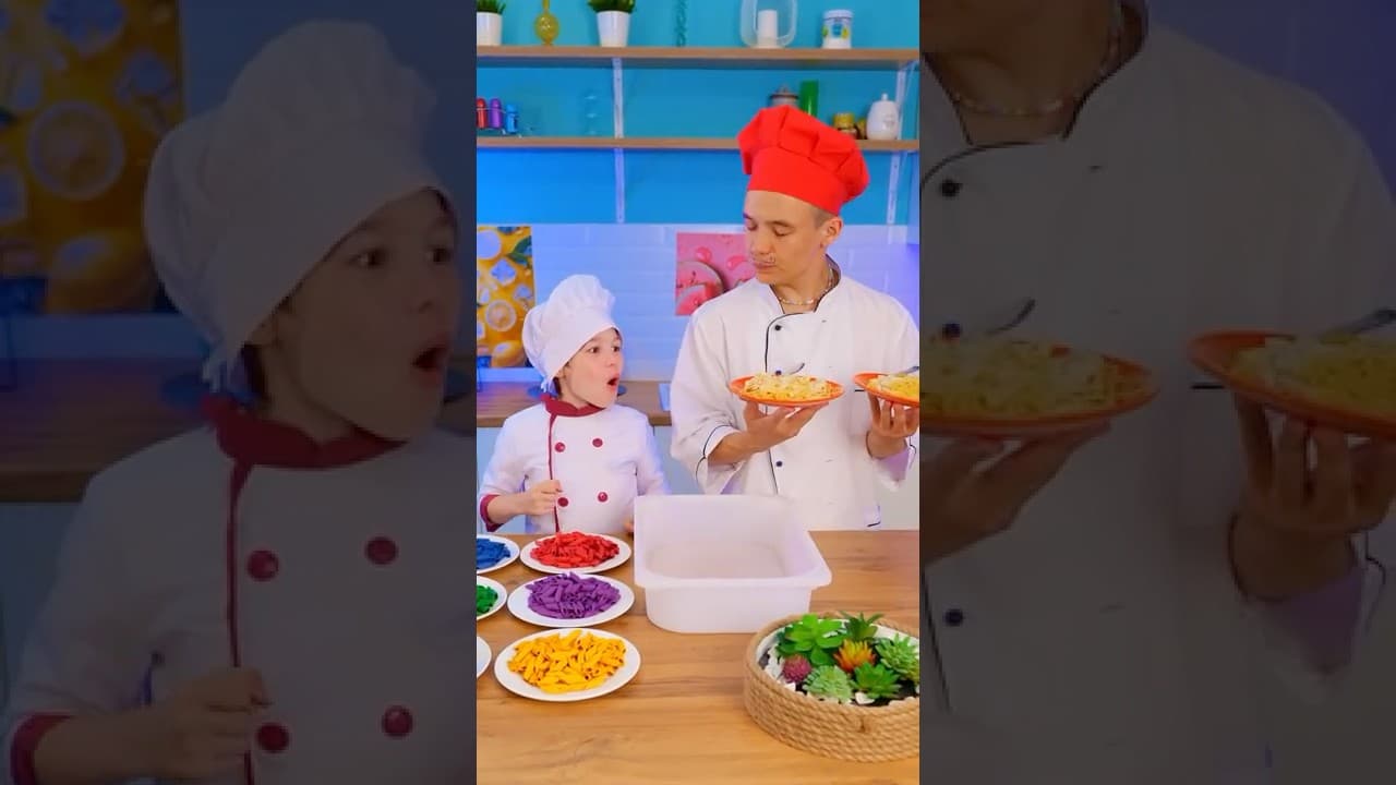 👩‍🍳COOK WITH KIDS? Try this FUN IDEA! 😍 #shorts #kids