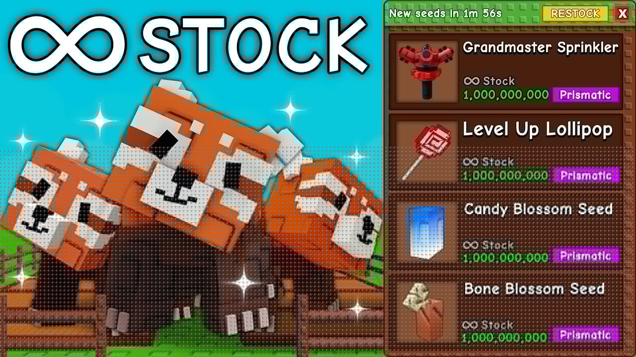 Using a Red Panda Army for INFINITE Stock