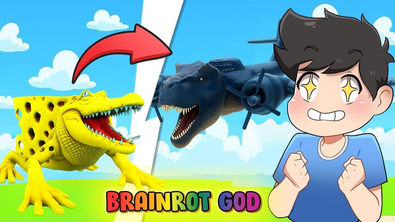 Noob Brainrot to SECRET Brainrot | Roblox | Brainrot Evolution