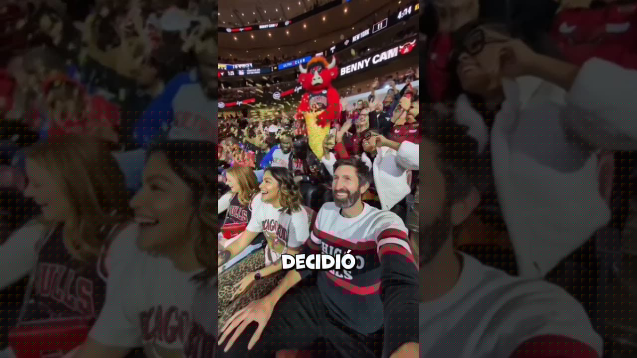 Lluvia de palomitas en el partido de baloncesto #shorts