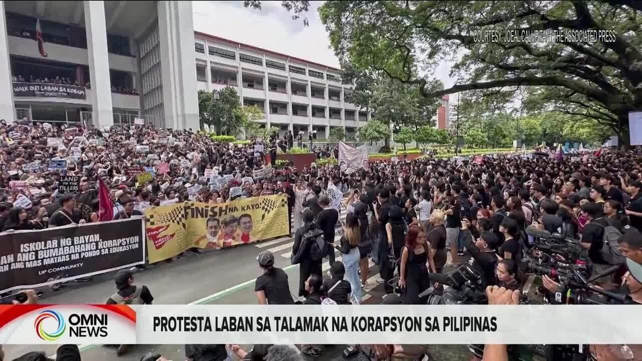 Mga protesta laban sa korapsyon sa Pilipinas, kasado na | OMNI News Filipino