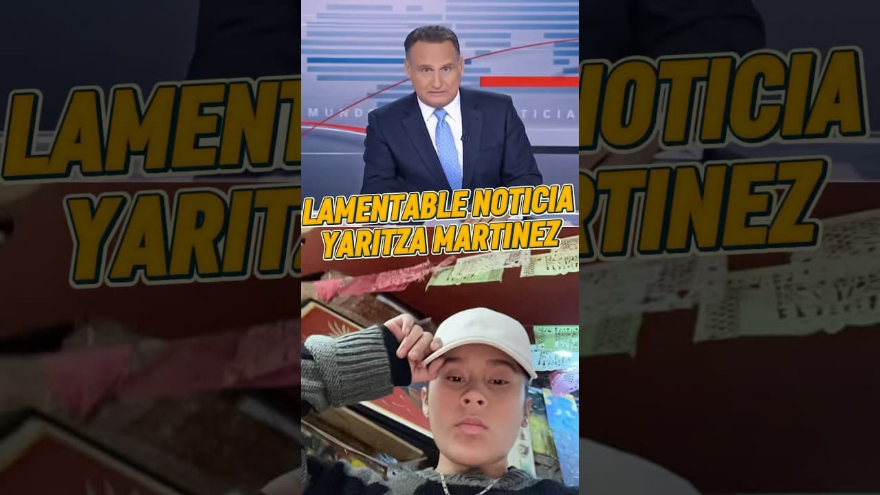 Triste noticia de última hora Yahritza Martinez sufre #noticias #viral #mexico