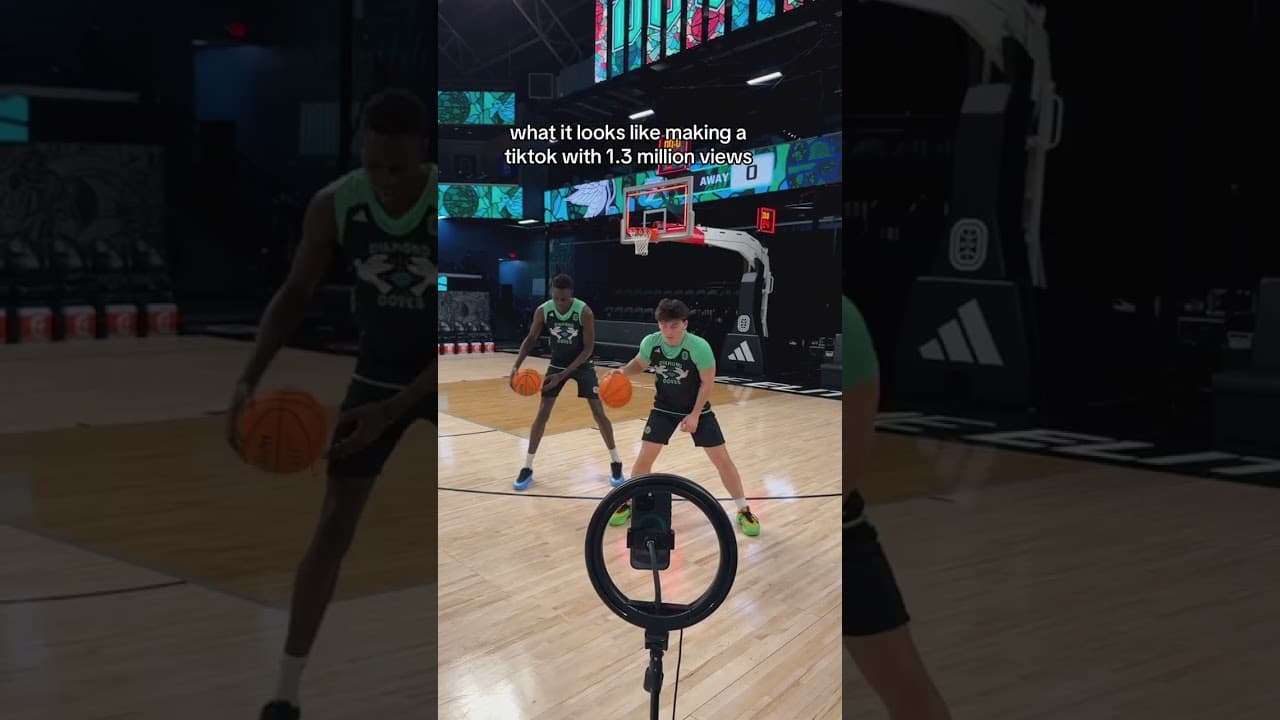 we messed up the dribble too 😂 #viral #fyp #tiktok #basketball #basketballtiktok #ote