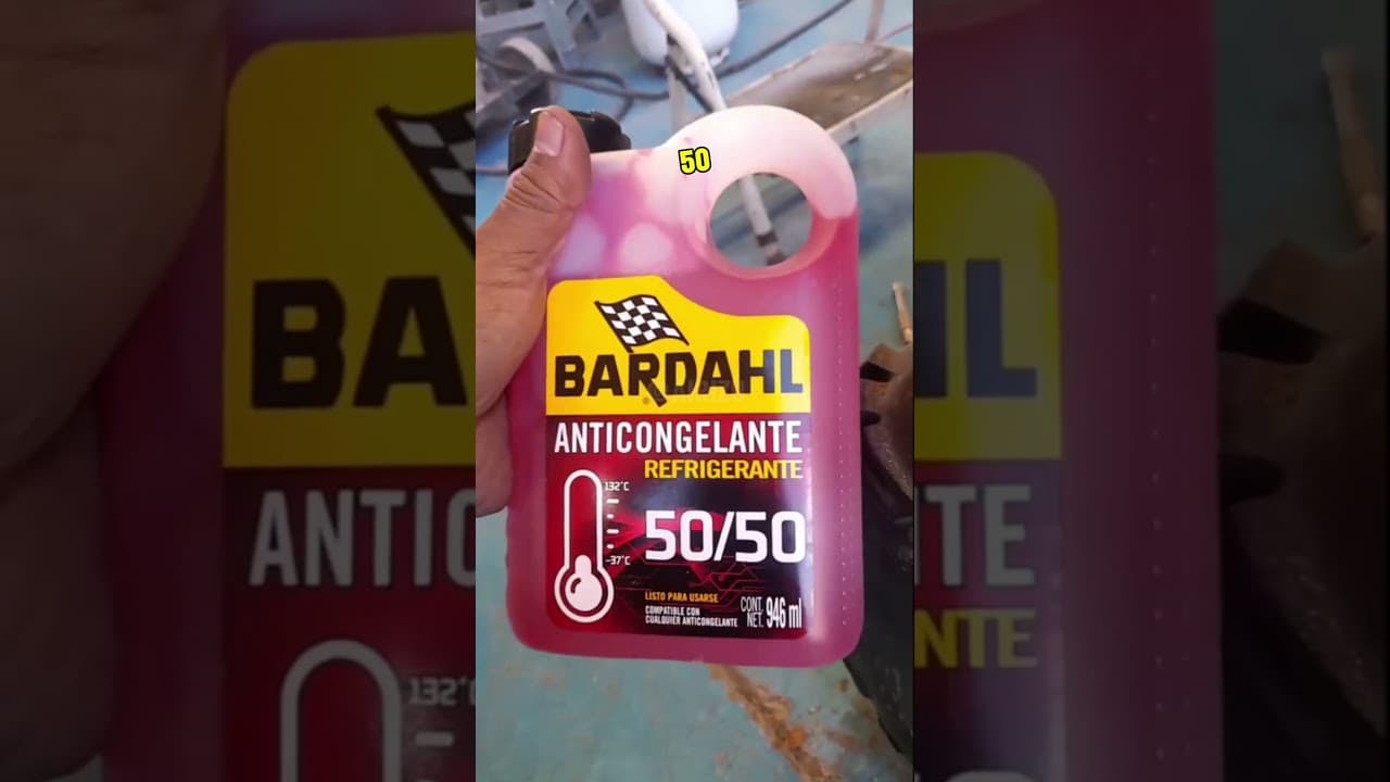 🚘⚠️ USA EL ANTICONGELANTE CORRECTO PARA TU AUTO #auto #carros