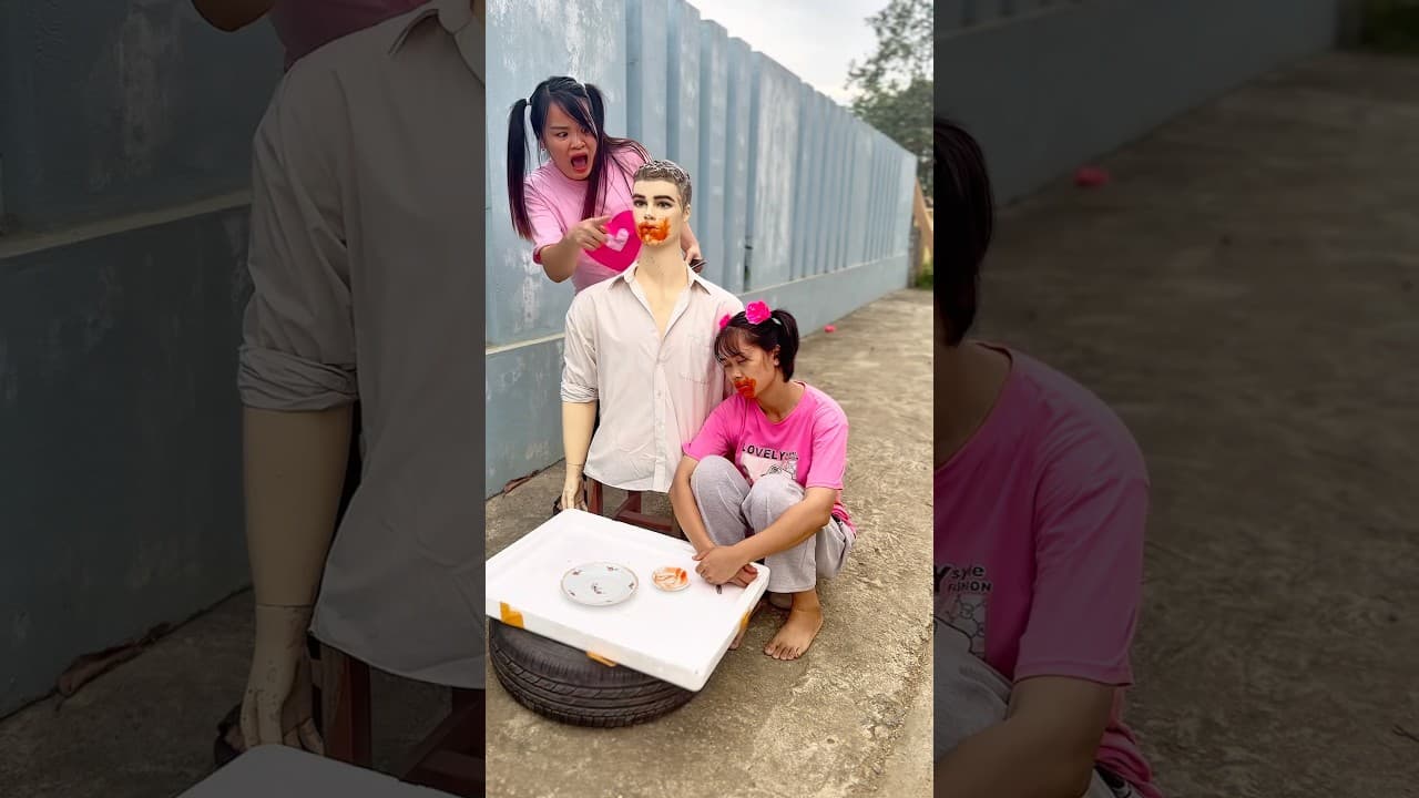 Eating sausage with lover 🤣🤣🤣