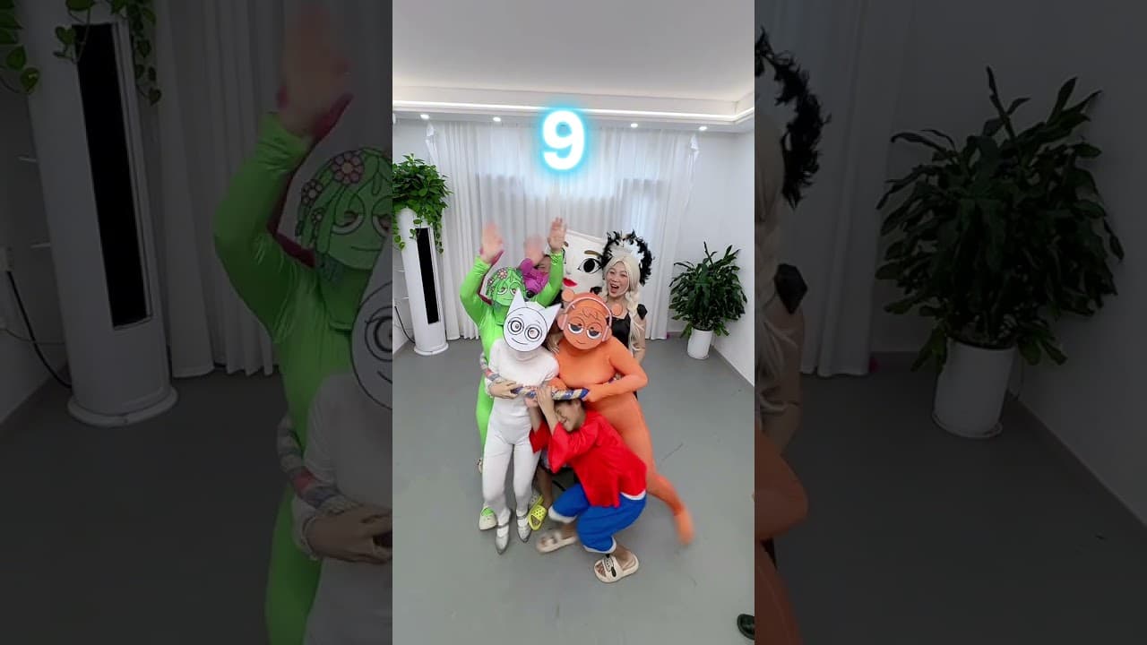 这个圈圈能装多少人呢！#火影忍者 #家庭 #小蚂蚁