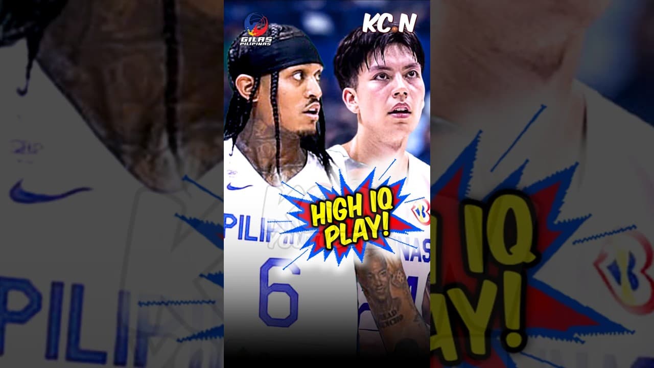 Jordan Clarkson HIGH IQ PLAY for Dwight Ramos vs Italy!