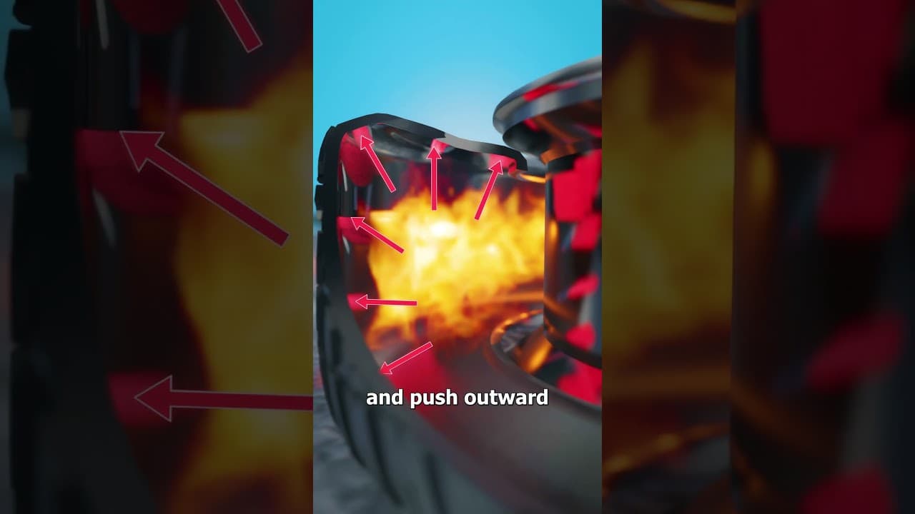 How The Tire Explosion Trick Works 🤨