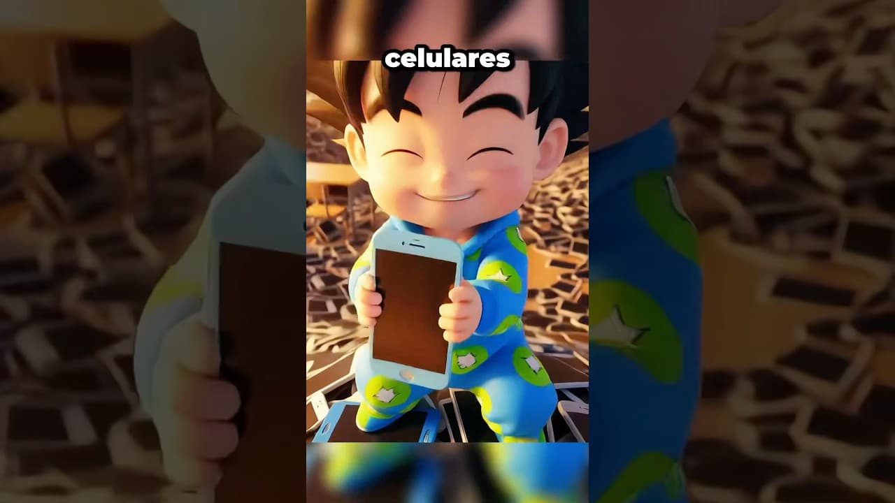 GOKU va a la escuela LLENA de CELULARES!
