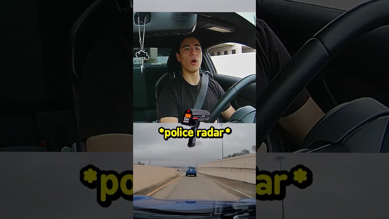 Radar detector coming in clutch AGAIN 😭 #carshorts #cars #shorts #brz