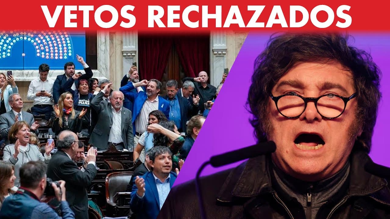 RECHAZARON LOS VETOS DE MILEI: Diputados ratificó el financiamiento del Garrahan y las universidades