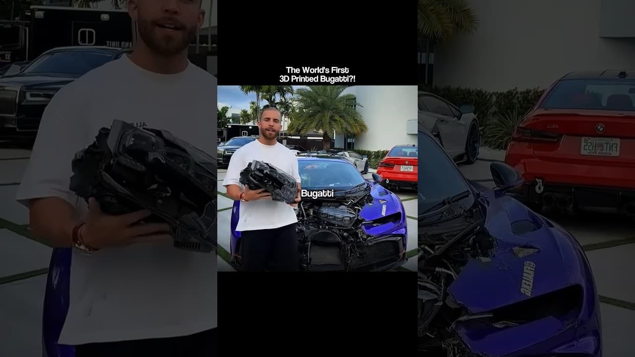 THE WORLD'S FIRST 3D-PRINTED BUGATTI?!