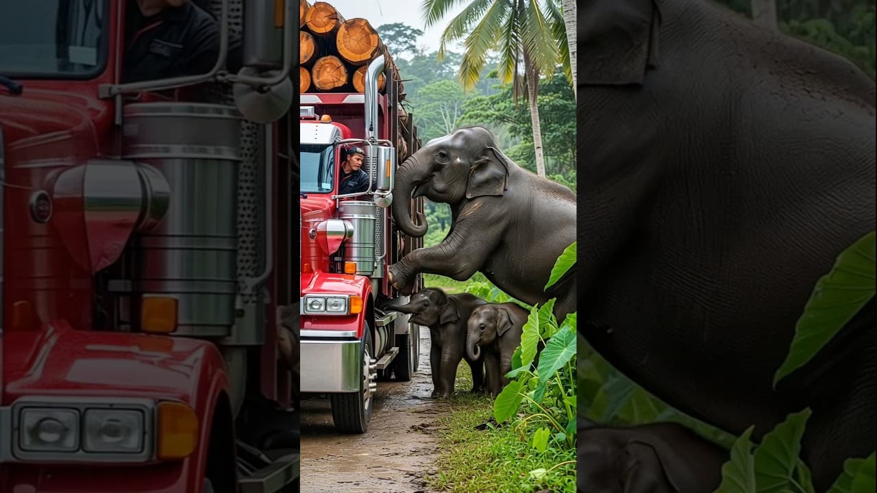 Elephant’s mission warns driver of tragedy