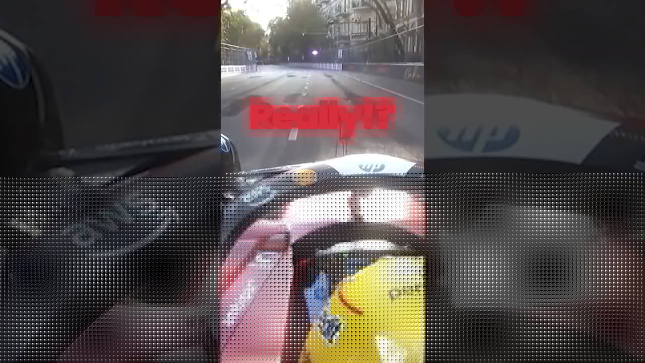 Hamilton and someone on the track. [Voiceover + Edit]— #hamilton #lewishamilton #f1