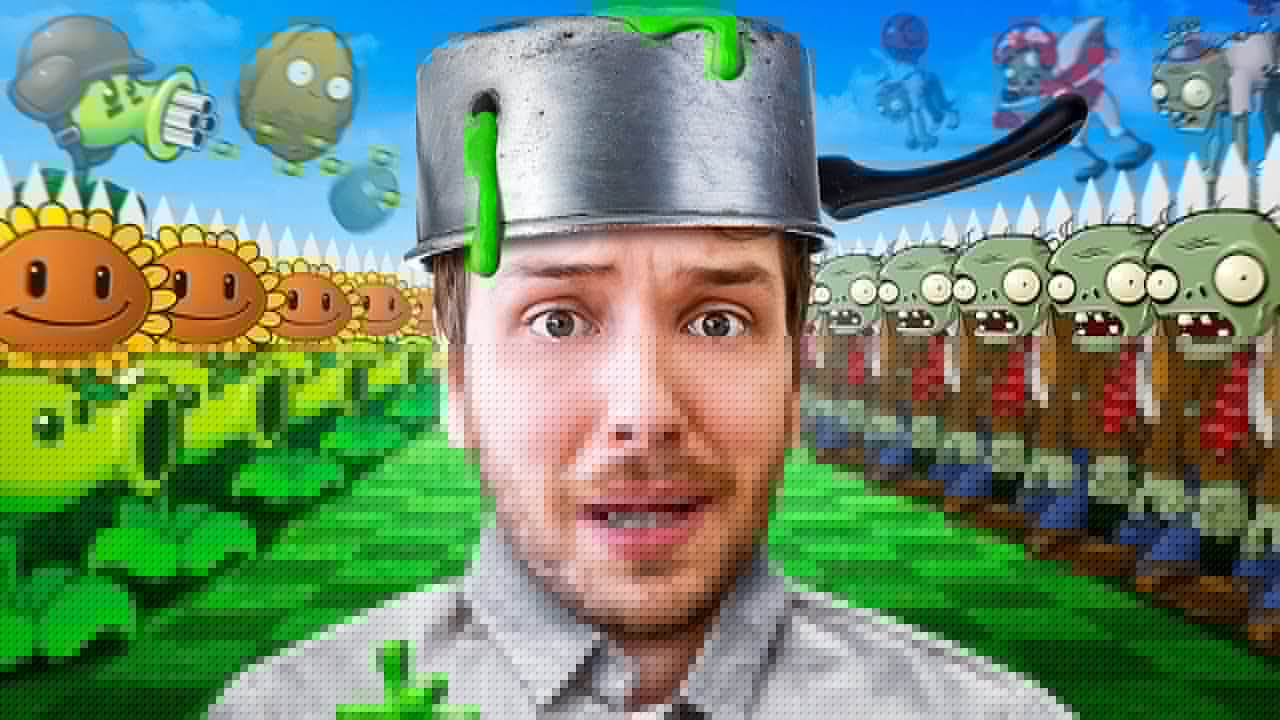 I Completed Plants vs. Zombies