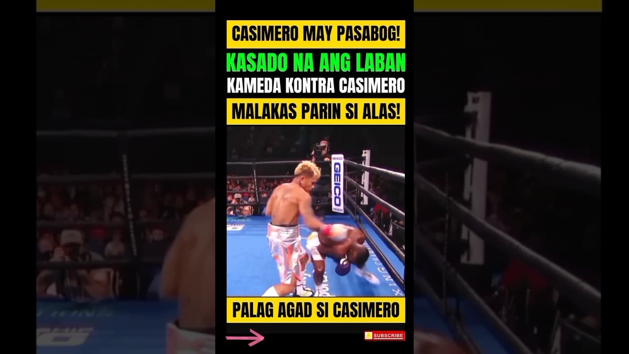 CASIMERO KONTRA KAMEDA! KASADO NA ANG LABAN, TULOG ITO KAY ALAS!