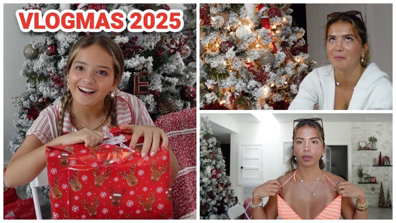Vlogmas Chaos : She Snuck Into Her Room .. and ALL HELL Broke Loose + The Cutest Gifts! 🎁 |