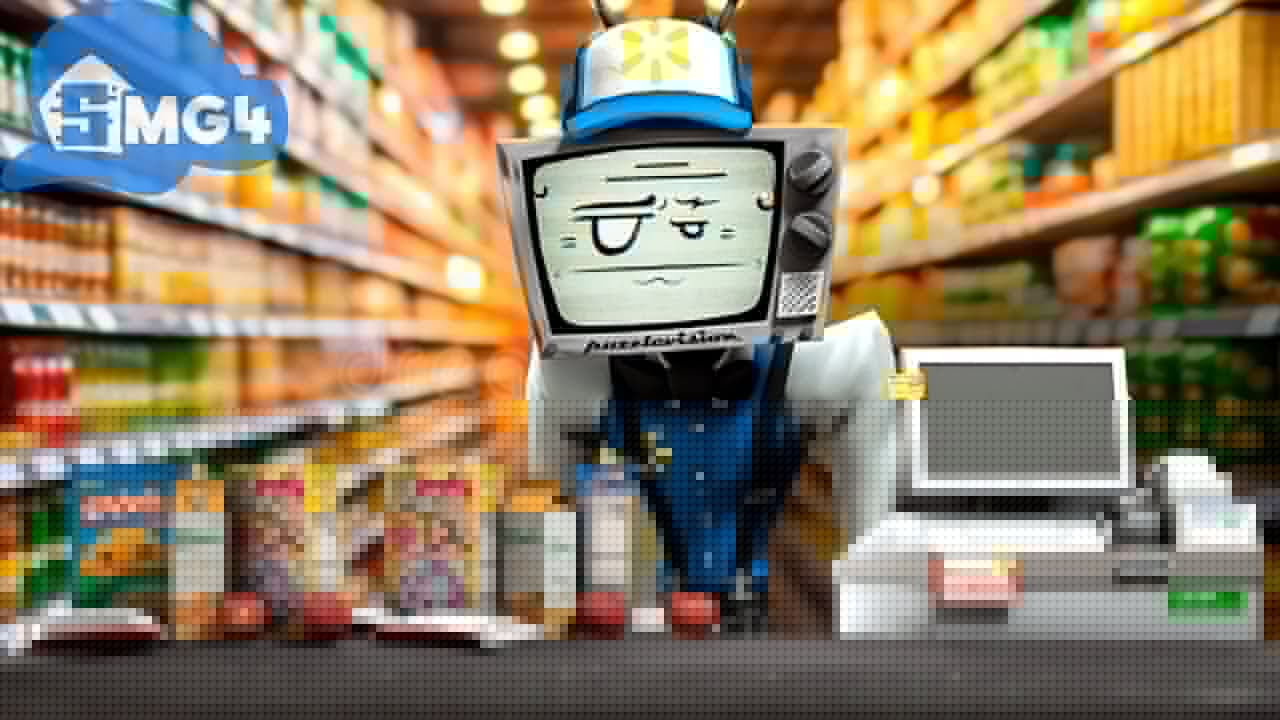 SMG4: Mr Puzzles Works At Walmart
