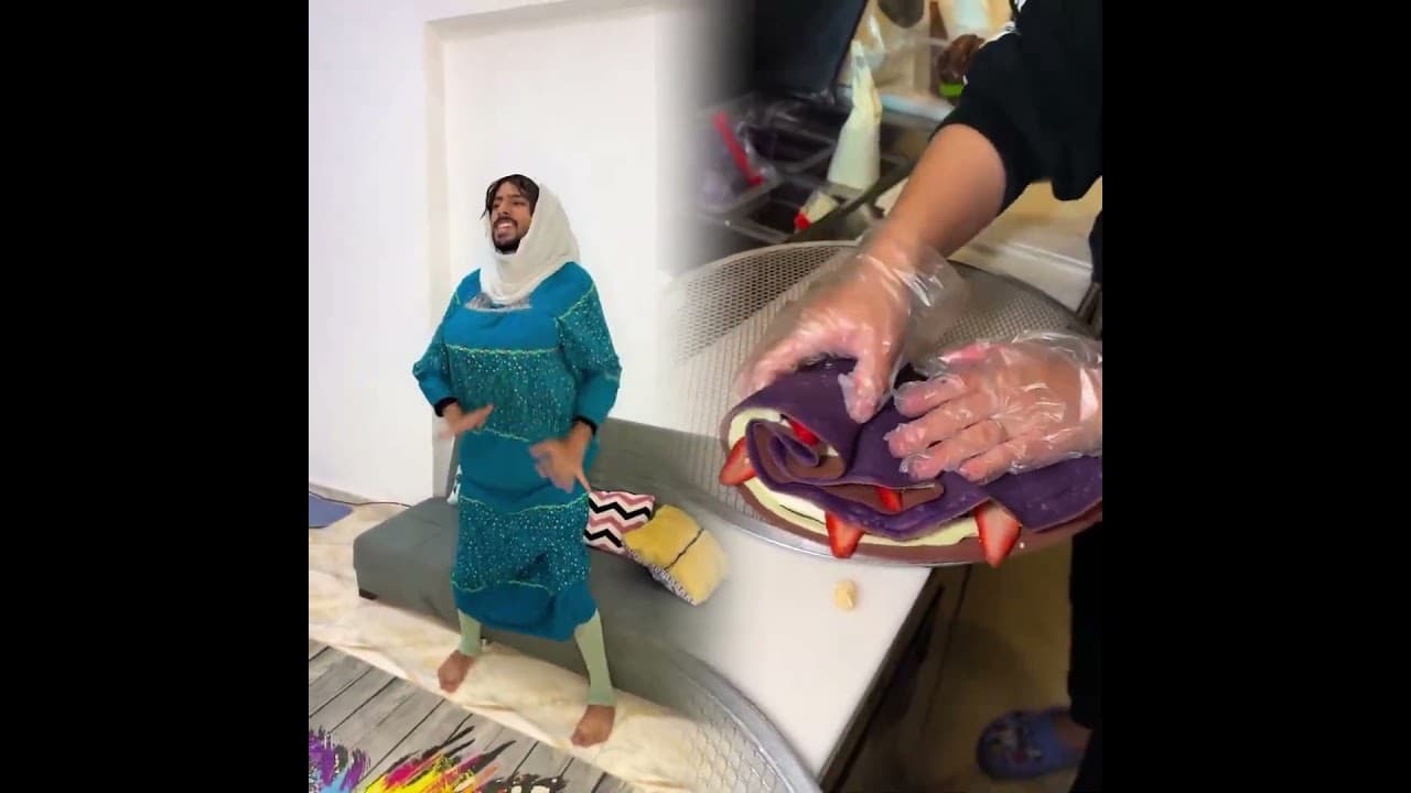 لما ستك متلقيش حد شيفها😂👌🏾#احمد_تيكا