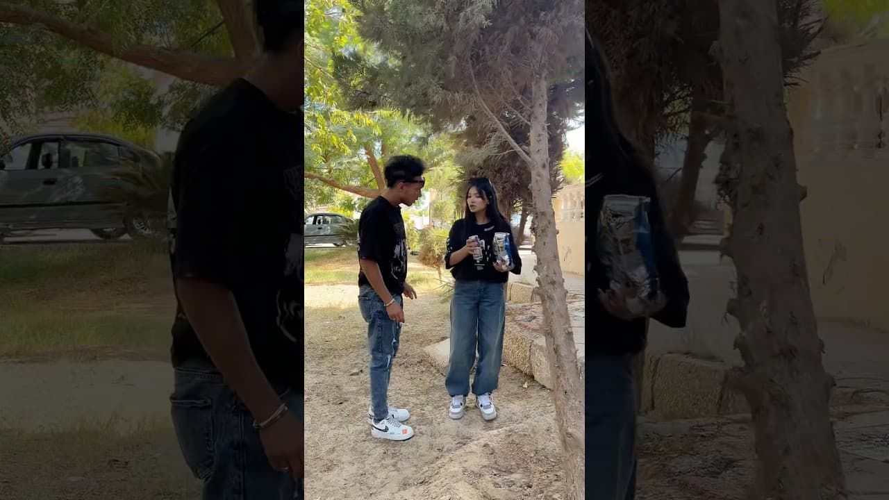 بتشرب الشجره ريدبول 😱