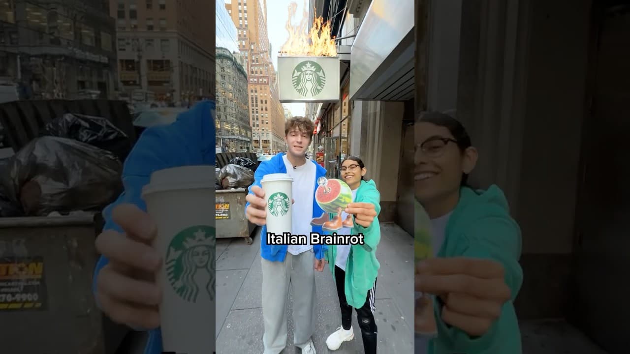 Can Starbucks Spell Italian Brainrot | Ep 6 @JennyHoyos