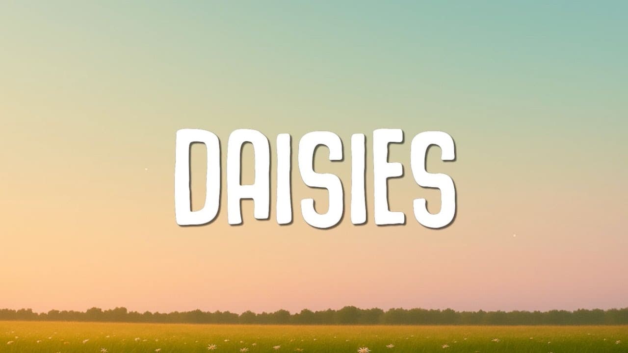 Justin Bieber - DAISIES (Lyrics)