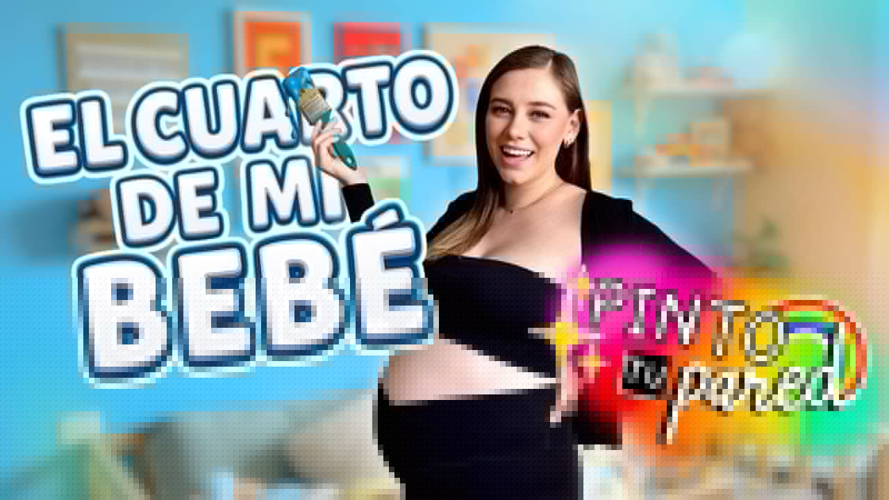 LE PINTÉ EL CUARTO A MI BEBÉ 🙈🎨🩵