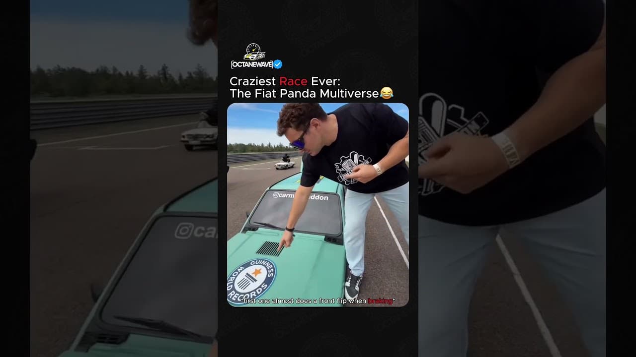 Fiat Panda Multiverse Race🏎️ #sportcar #motorsport