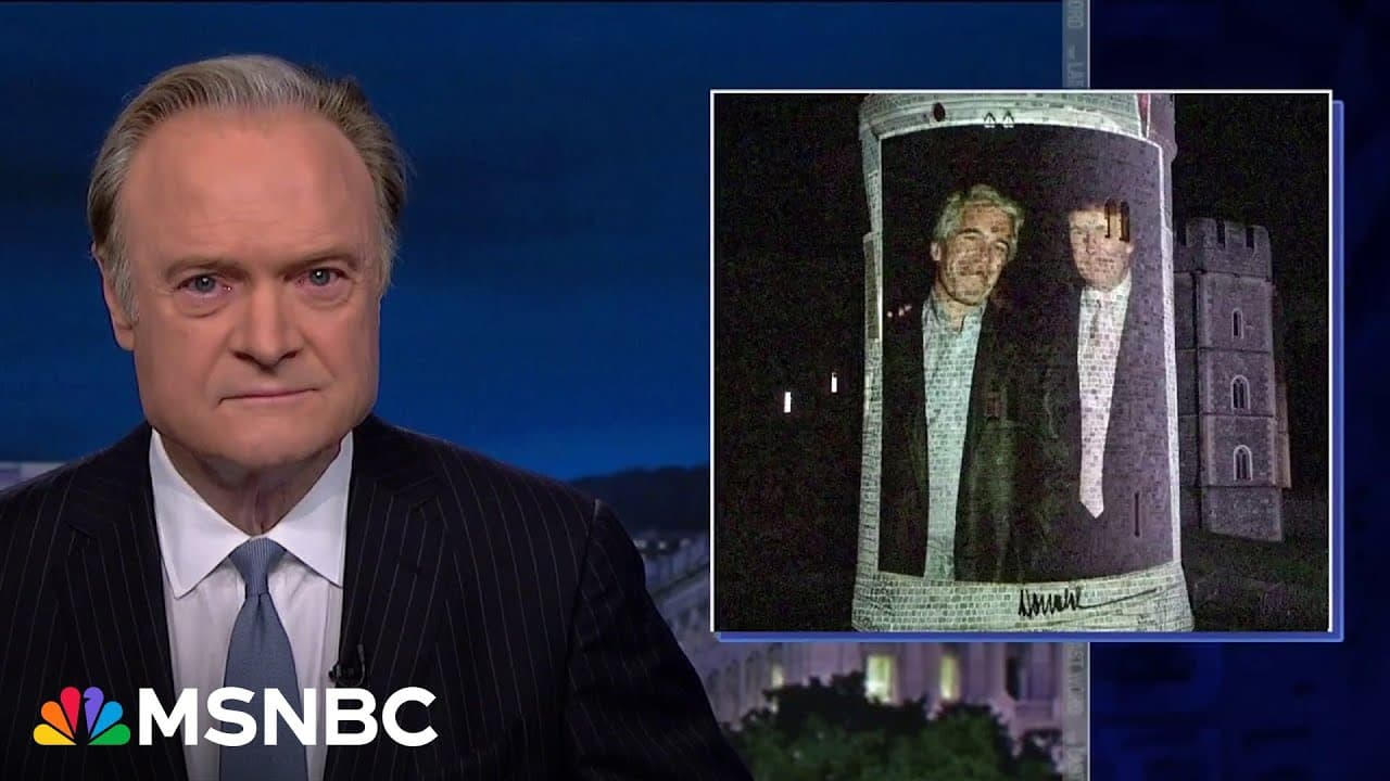 Lawrence: Trump wants us to talk about Jimmy Kimmel. So we'll talk about Trump & Jeffrey Epstein