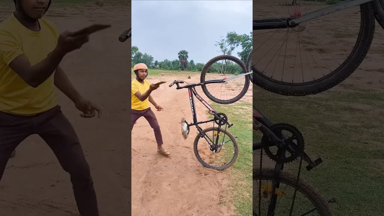 #shorts cycle stunt ready #ytshorts #youtubeshorts #trending #stunt #cyclestunt #viral #comedy