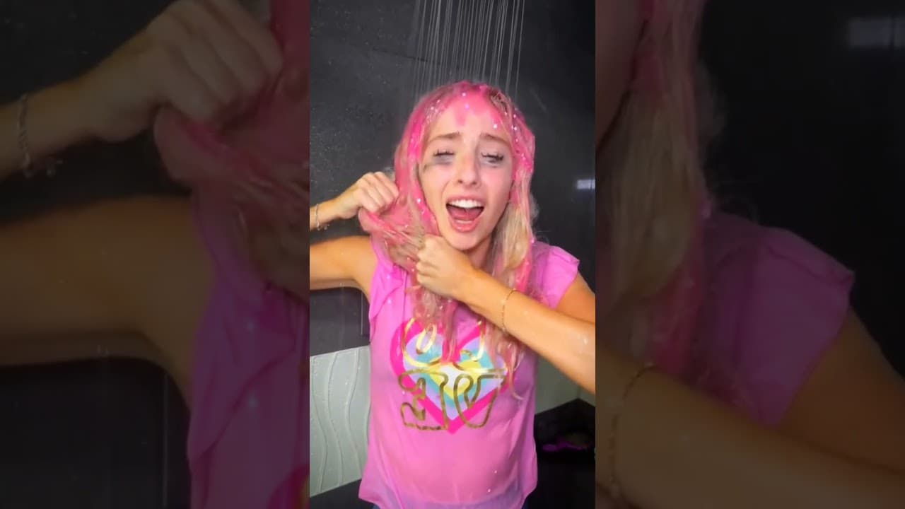 LA CHICA DEL SLIME EN EL CABELLO FUE ARRESTADA 😱              #curiosidades