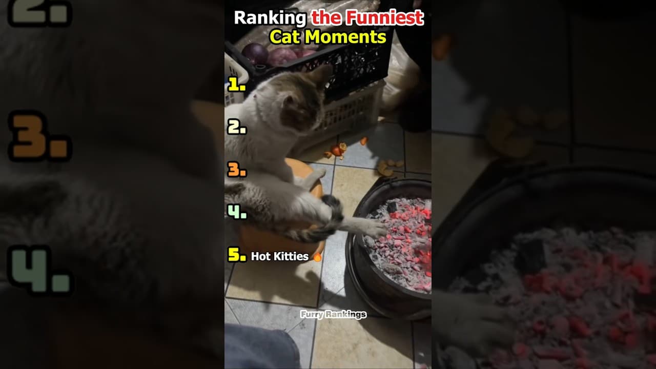 Ranking the Funniest Cat Moments 😹🐾
