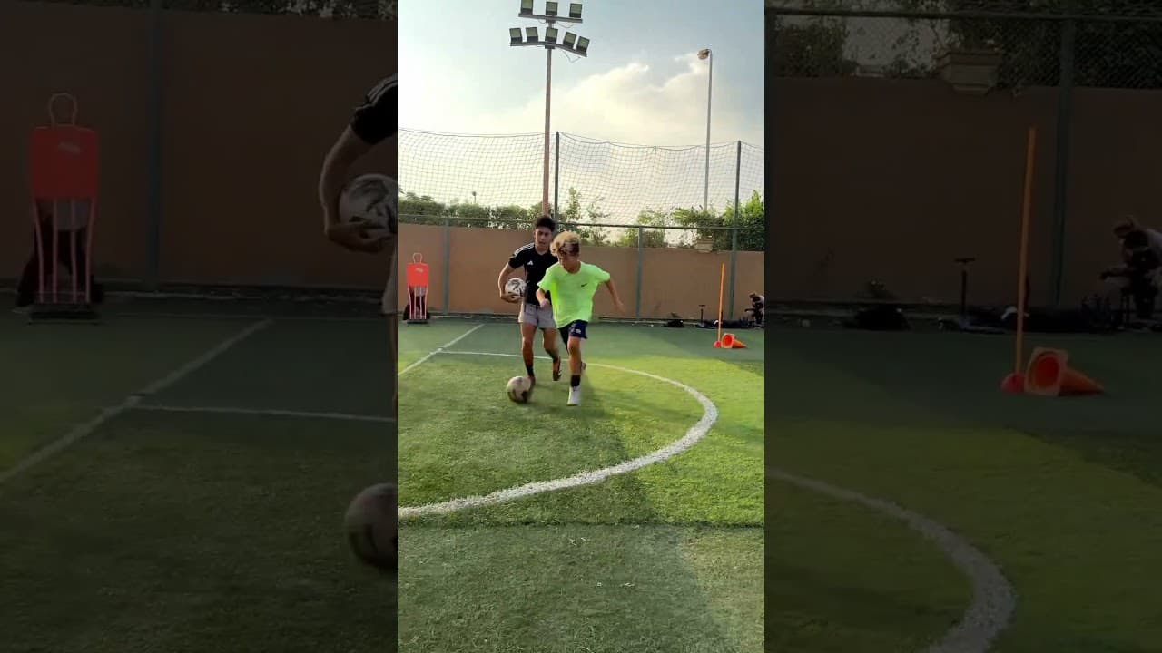 تمرين للمدافعين👌