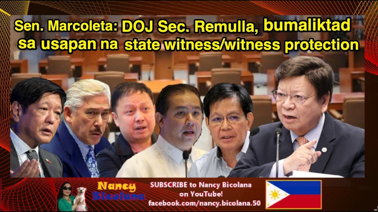 Sen. Marcoleta, dinurog si Sen. Sotto. Sa tingin nya mas pinoprotektahan ang congressmen kesa...