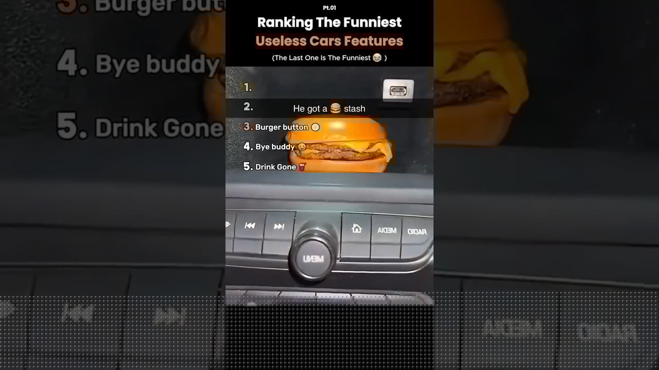 Ranking the Funniest Useless Car Features 🚗😂