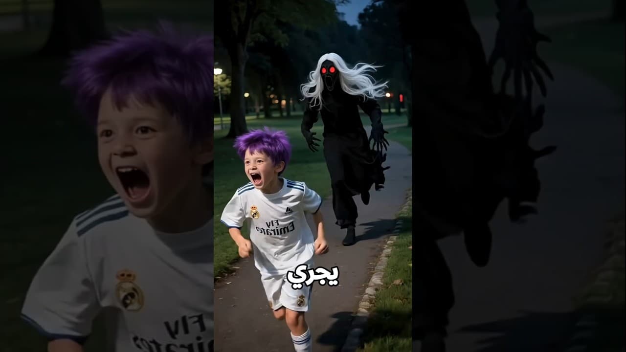 🎨👻😢 ألوان، شبح، ودموع... حكاية ابن كريستيانو الغريبة ⚽✨