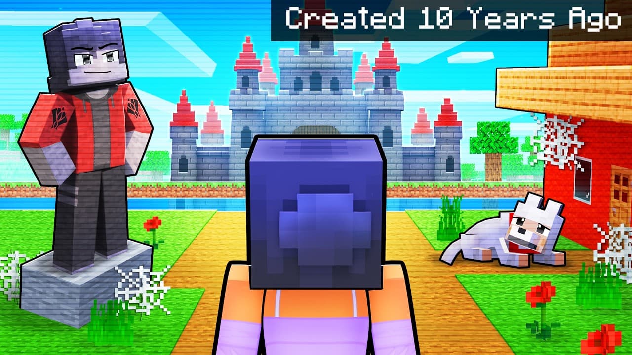 Finding My Crush's DELETED WORLD from 10 Years ago...